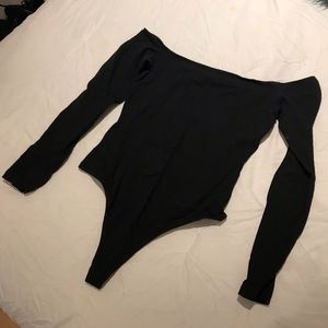 Black American Apparel Body Suit